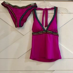 NWT La Blanca Cheeky Tankini